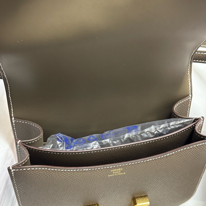 [保證全新正貨］熱搶2025 K刻大熱金剛色 愛馬仕 康康18 大象灰金扣 Hermes Mini Constance III (連鏡）-3