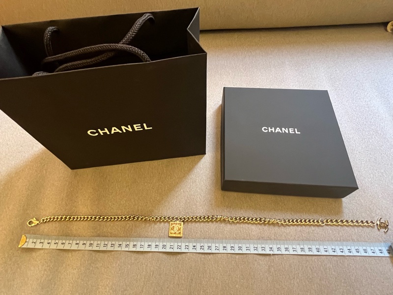 Chanel全新雙C項鍊-5