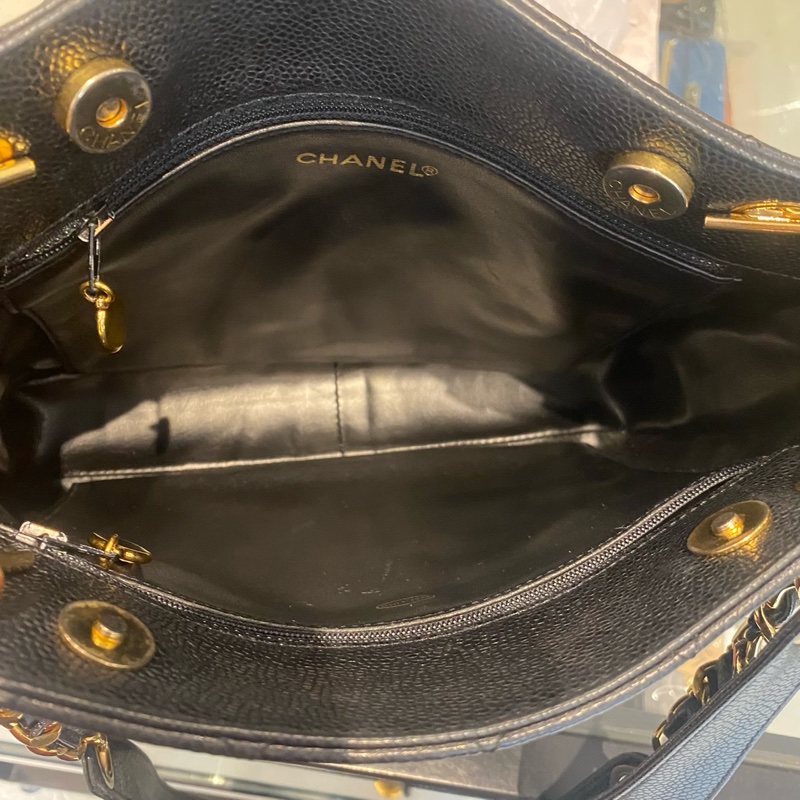 CHANEL 金球鏈條單肩包-7