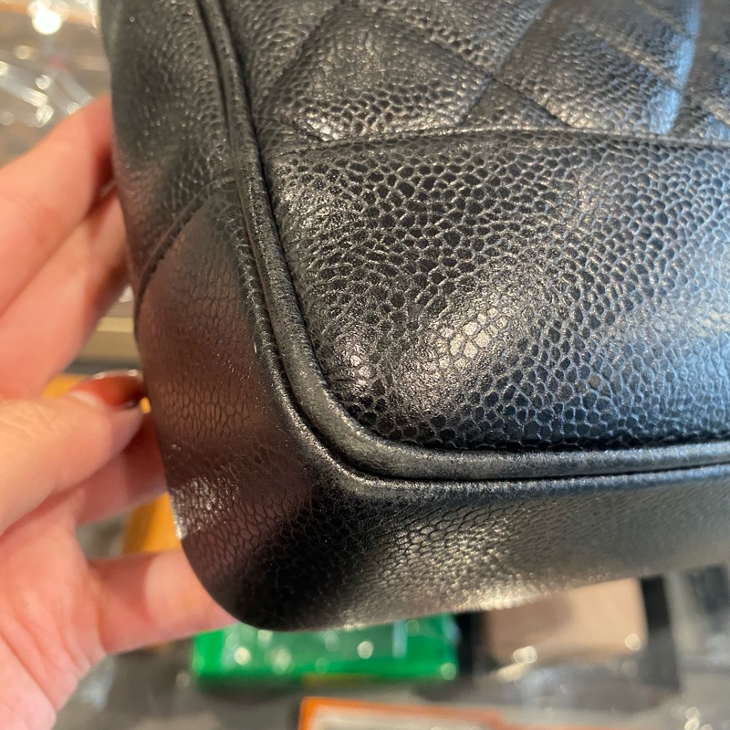 CHANEL 金球鏈條單肩包-14