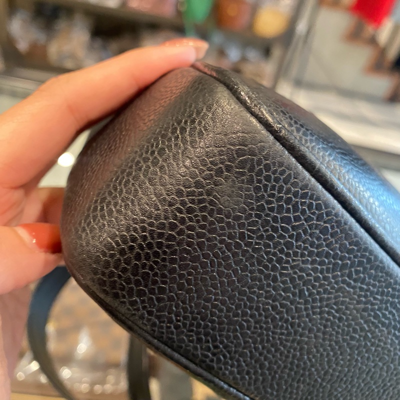 CHANEL 金球鏈條單肩包-16