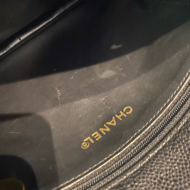 CHANEL 金球鏈條單肩包-18