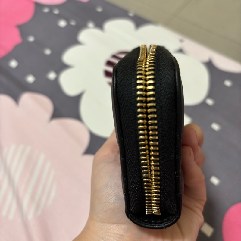 迪奧羊皮短夾-10