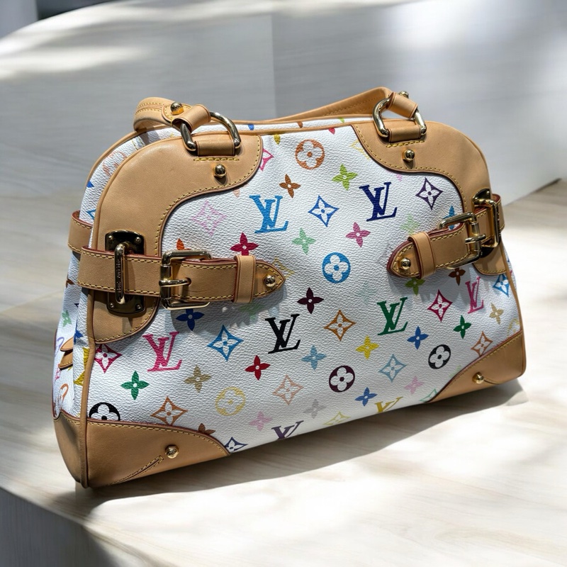 LV 白彩肩背包-2