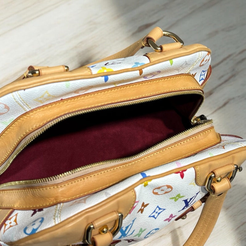 LV 白彩肩背包-6