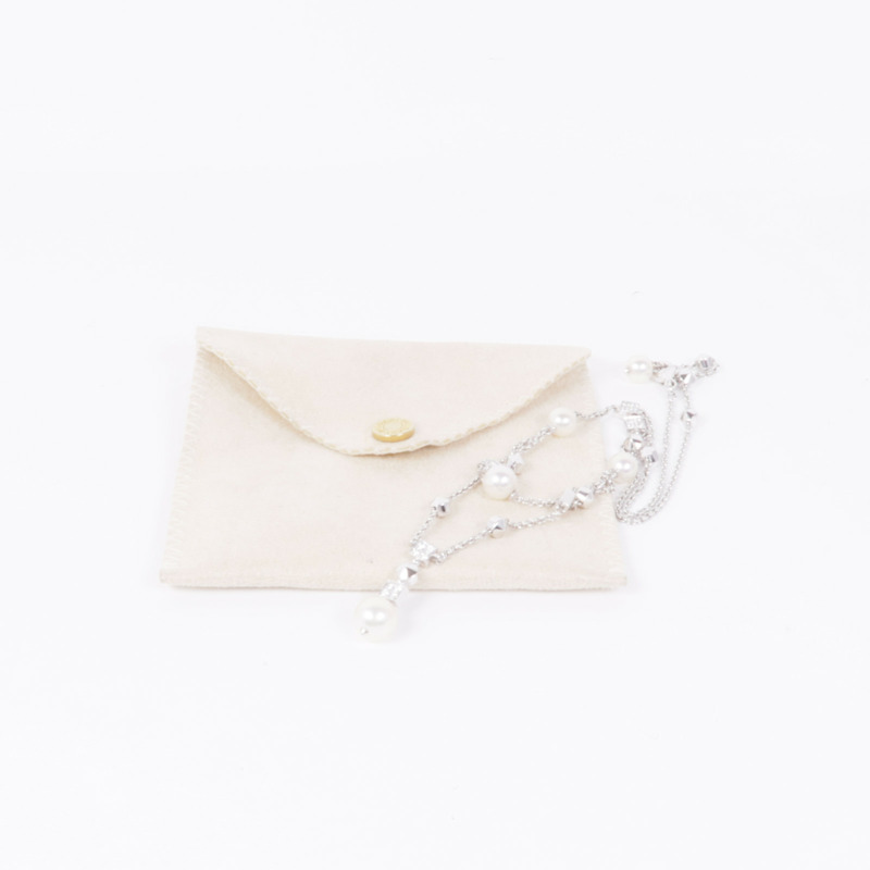 BVLGARI 【激減優惠】18K白金Lucea Diamond Pearl Necklace珍珠/鑽石項鍊-7