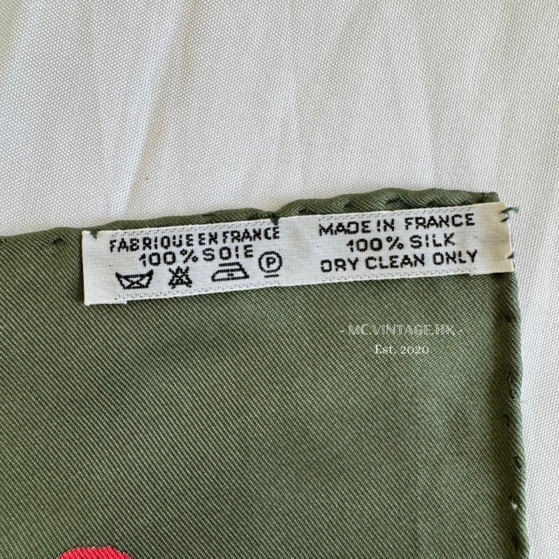 HERMES 90’s Silk Scarf 全新 90年代 大絲巾 披肩-11