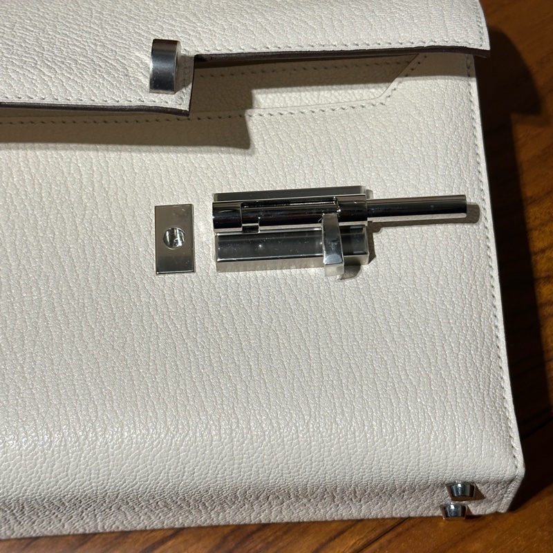 【附購證| HERMÈS Verrou Mini 手槍包 插銷包 絕美氣質溫柔百搭色 】-1