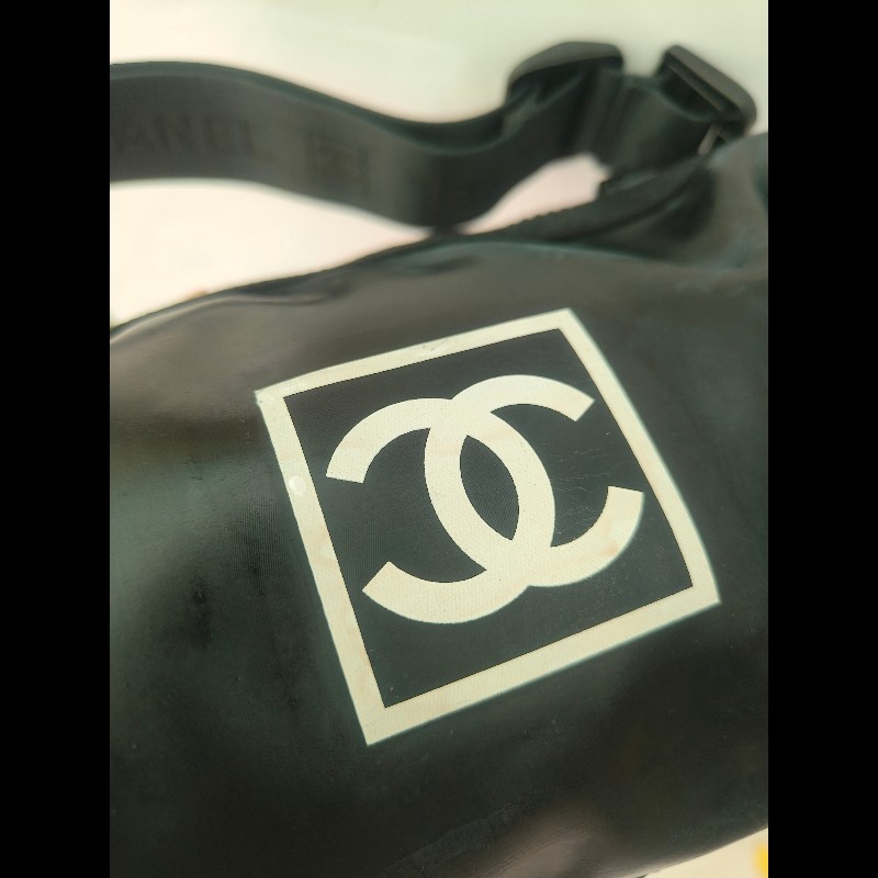 🔥年終狂降🔥【限時降價只到12/31（原18,800）】㊣✨CHANEL✨（贈背帶）香奈兒 老香 小香 黑色 雷標 運動系列 雙面 圓桶包 桶包 肩背包 手提包/二手包/二手精品🌳二手樹屋🌳-29