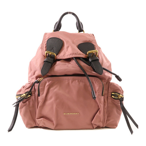 BURBERRY 尼龍Backpack金扣背包