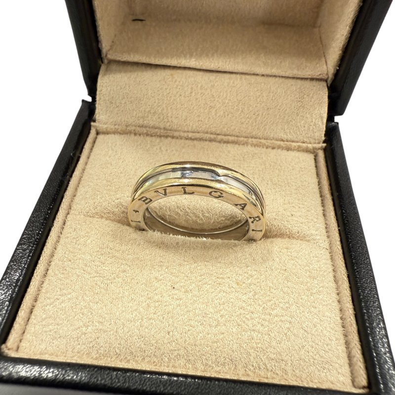 BVLGARI 寶格麗 B.zero1 SIZE:57 18K金 WG 戒指-3