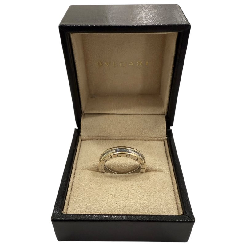 BVLGARI 寶格麗 B.zero1 SIZE:57 18K金 WG 戒指-4