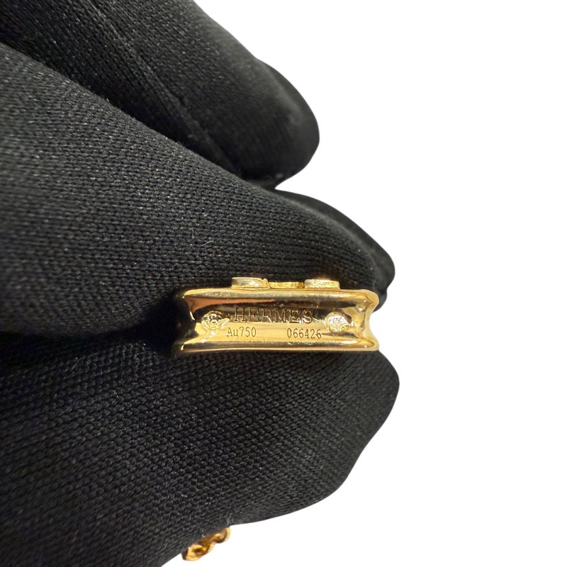 HERMES 愛馬仕 Constance 18K金 YG 鑽石 項鍊-3