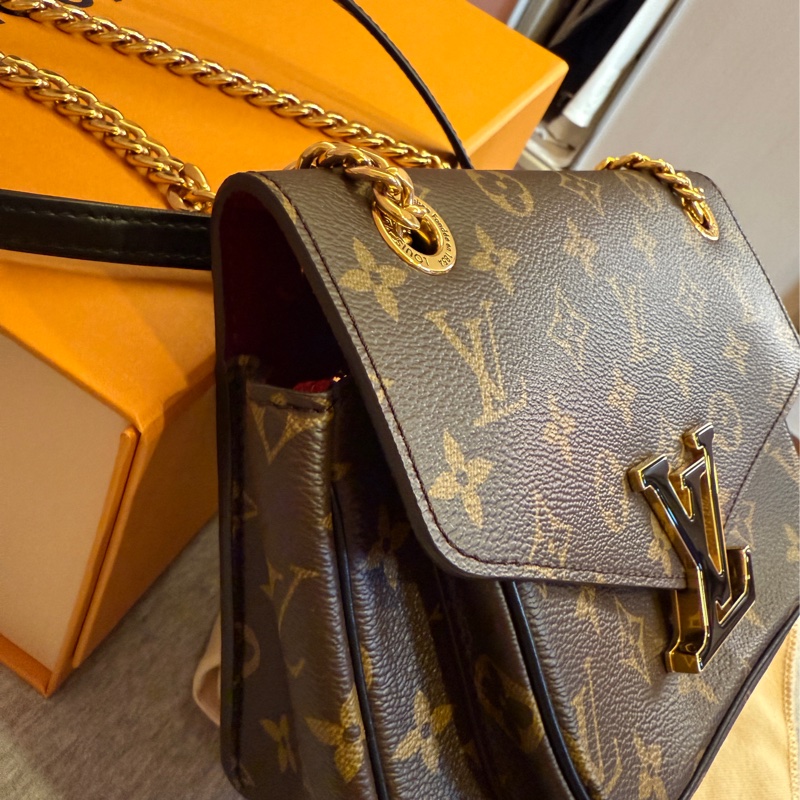 LV Passy老花郵差包 9.9成新-25