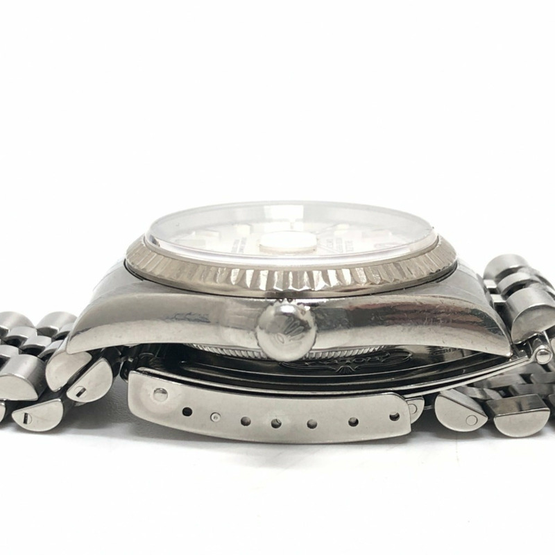 ROLEX 勞力士 16234 Datejust Y 系列自動日期腕錶 SS 白金男式銀色-9