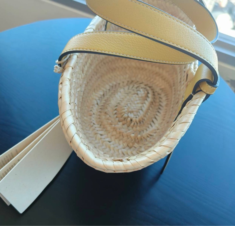 閒置新✨春夏必備 Loewe草編編織托特包💛櫃上在售1.8w 🉑送禮超適🈴-7