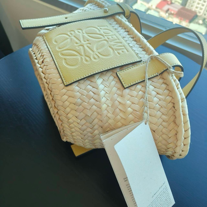 閒置新✨春夏必備 Loewe草編編織托特包💛櫃上在售1.8w 🉑送禮超適🈴-11