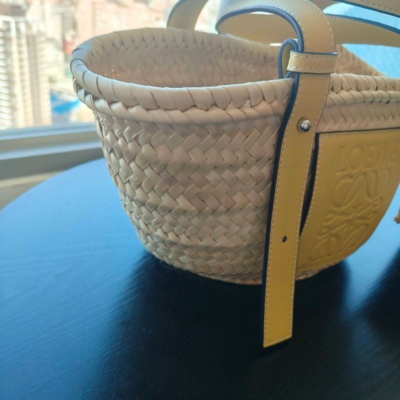 閒置新✨春夏必備 Loewe草編編織托特包💛櫃上在售1.8w 🉑送禮超適🈴-12