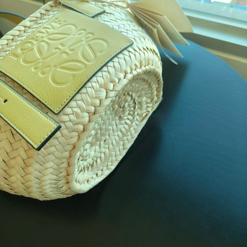 閒置新✨春夏必備 Loewe草編編織托特包💛櫃上在售1.8w 🉑送禮超適🈴-13