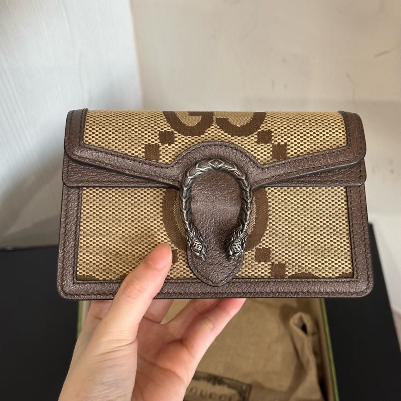 全新大全配🈶️購證❤️ Gucci #酒神 #mini #鏈條包 #woc-5