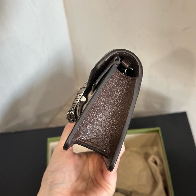 全新大全配🈶️購證❤️ Gucci #酒神 #mini #鏈條包 #woc-6