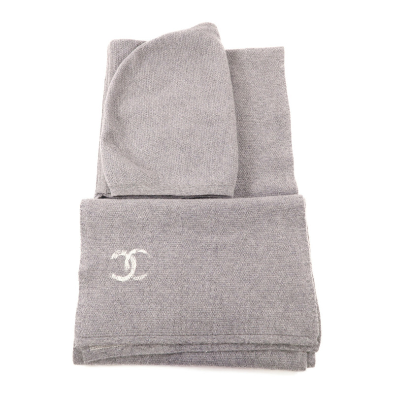 CHANEL 【激減優惠】羊絨Scarf圍巾-0