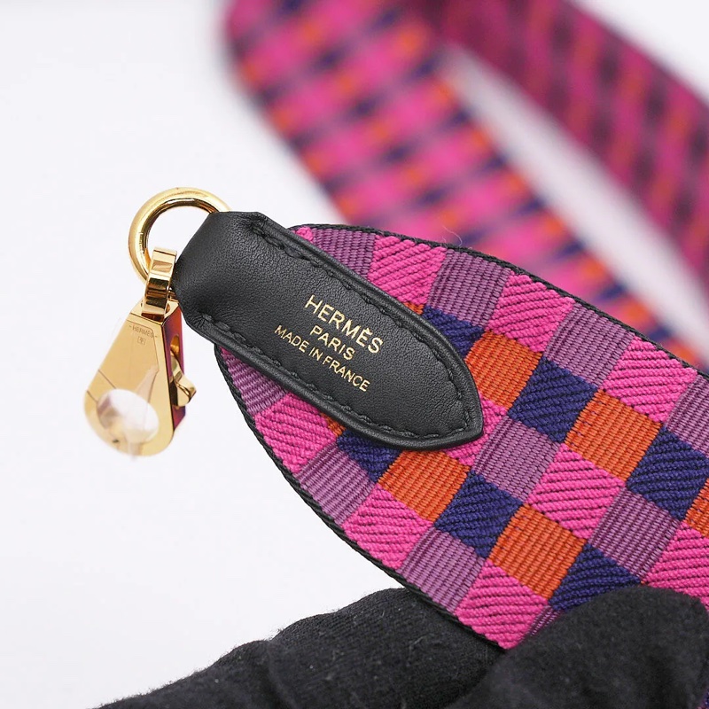全新HERMES MAXI QUADRILLE 50手袋肩帶-6