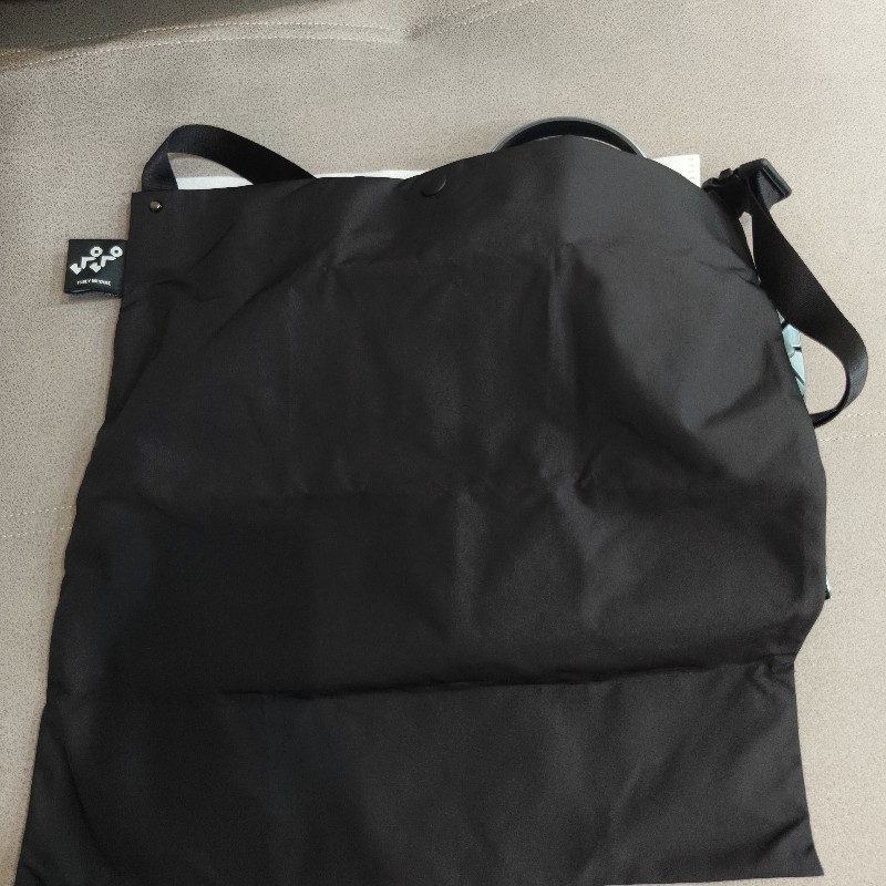 ISSEY MIYAKE 三宅一生 BAOBAO 方格4x4手提包(灰藍色)-10