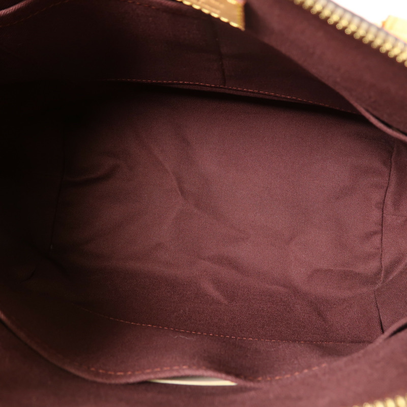 LOUIS VUITTON Monogram Turenne MM金扣手挽肩背兩用袋棕色-4