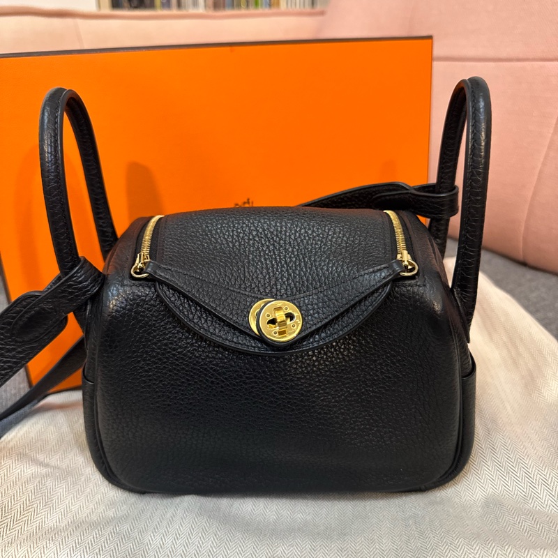 Hermes minilindy  黑金-5