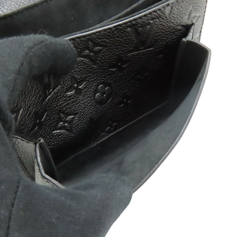黑色 原花壓紋牛皮 Vavin BB 鍊帶肩背包【LOUIS VUITTON LV 路易威登】 M44550-5