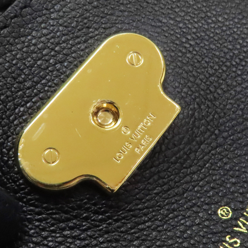 黑色 原花壓紋牛皮 Vavin BB 鍊帶肩背包【LOUIS VUITTON LV 路易威登】 M44550-16