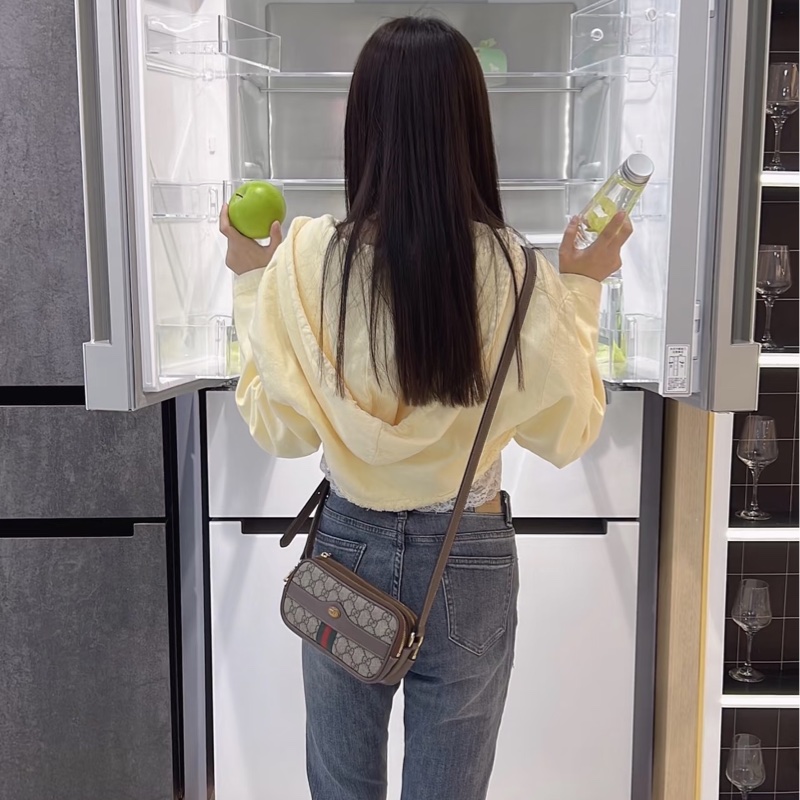 💞💞 Gucci #相機包 #經典老花斜背包-0