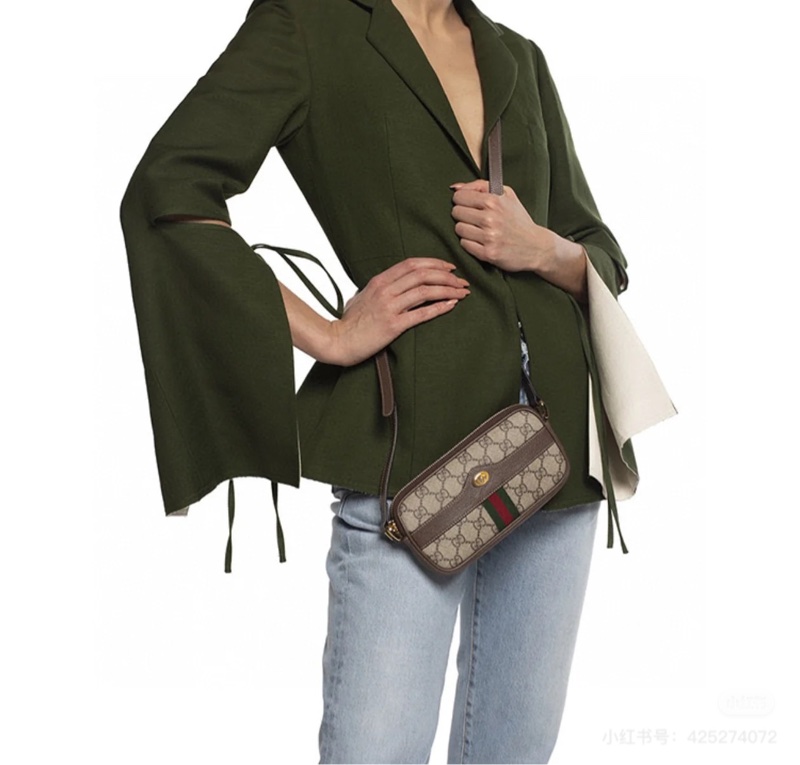 💞💞 Gucci #相機包 #經典老花斜背包-1