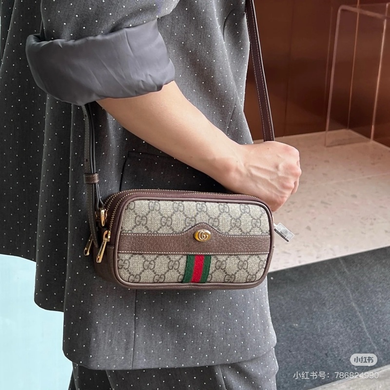 💞💞 Gucci #相機包 #經典老花斜背包-2