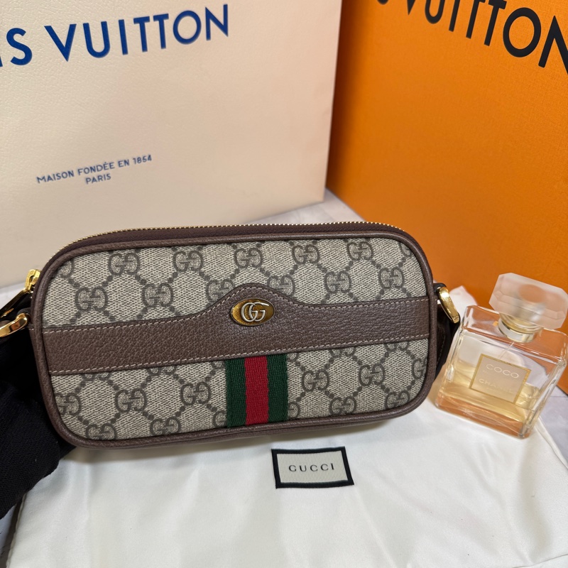 💞💞 Gucci #相機包 #經典老花斜背包-6