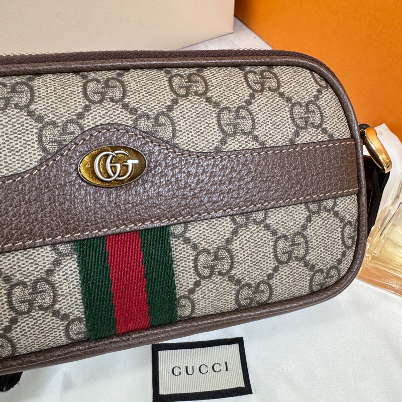 💞💞 Gucci #相機包 #經典老花斜背包-7