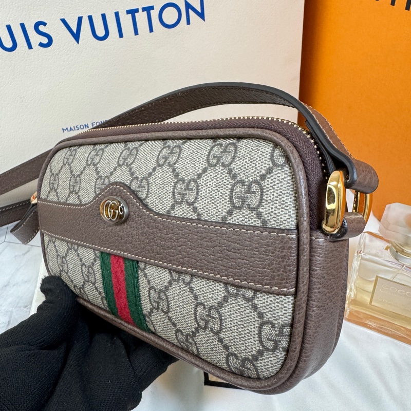 💞💞 Gucci #相機包 #經典老花斜背包-10