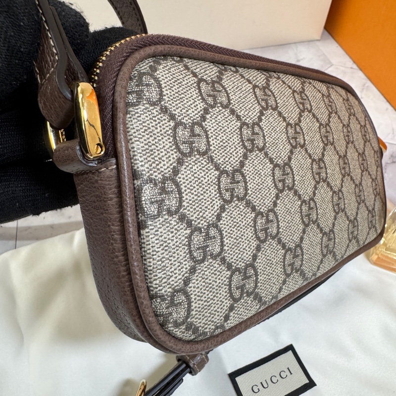 💞💞 Gucci #相機包 #經典老花斜背包-14