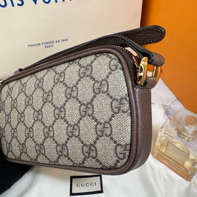 💞💞 Gucci #相機包 #經典老花斜背包-15