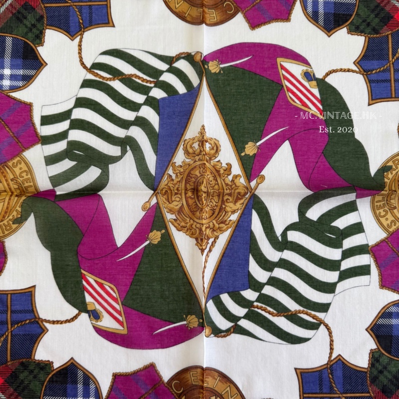 CELINE Scarf 全新 未使用 絲巾 手帕-14