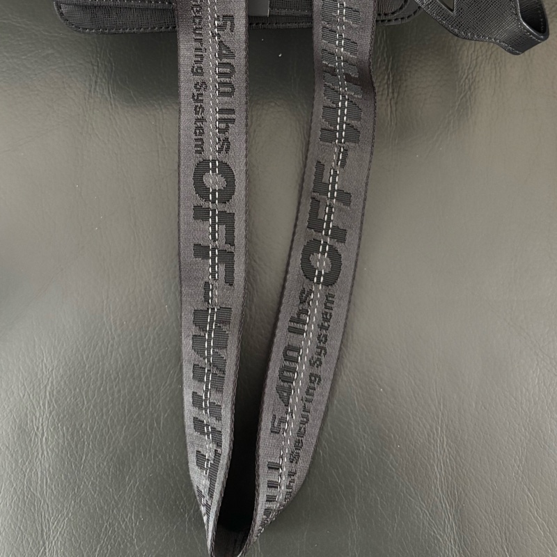 Off White Flap Bag-5