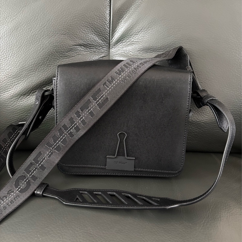 Off White Flap Bag-6
