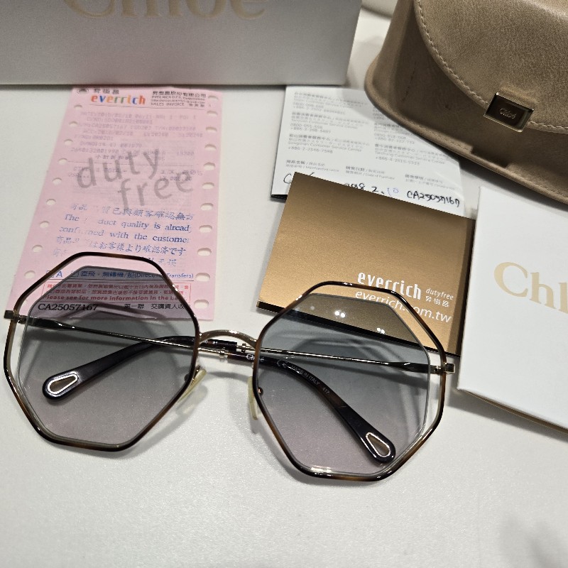 Chloe六角框太陽眼鏡-0