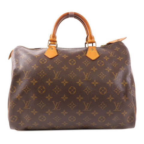 LOUIS VUITTON Monogram Speedy 30金扣手挽袋