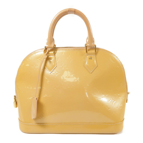 LOUIS VUITTON 漆皮皮革Vernis Alma Pm金扣手挽袋
