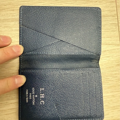 LV水波紋 短夾  送同款名片夾