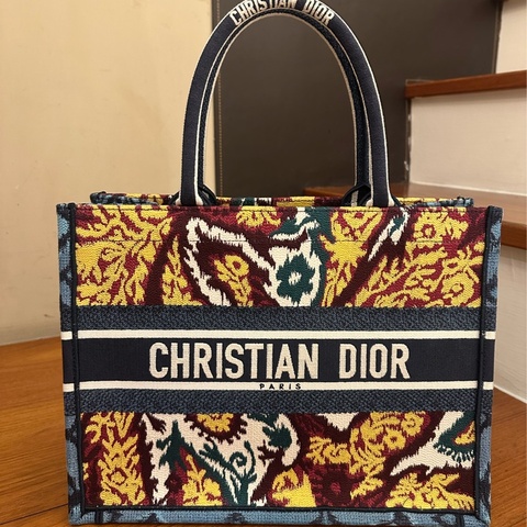DIOR 繽紛圖騰托特包PM