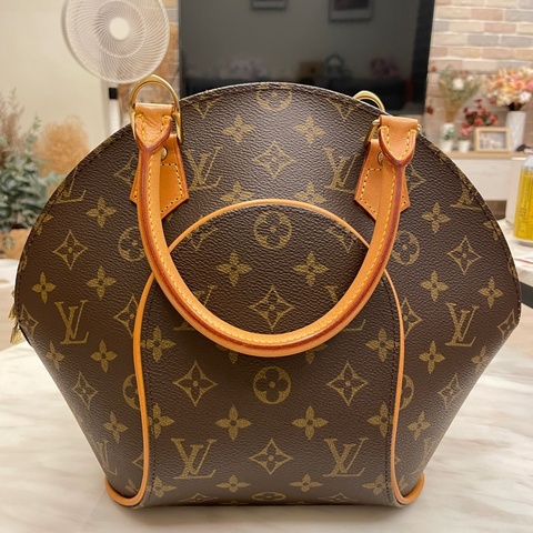 LV 蚌殼包/河蚌包/貝殼包/中古包/Ellipse