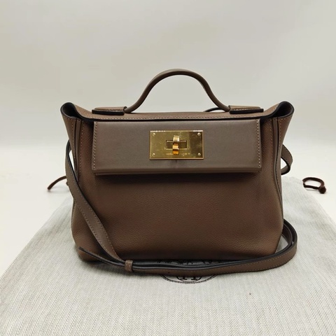 99新 愛馬仕24/24mini 大象灰 Z刻